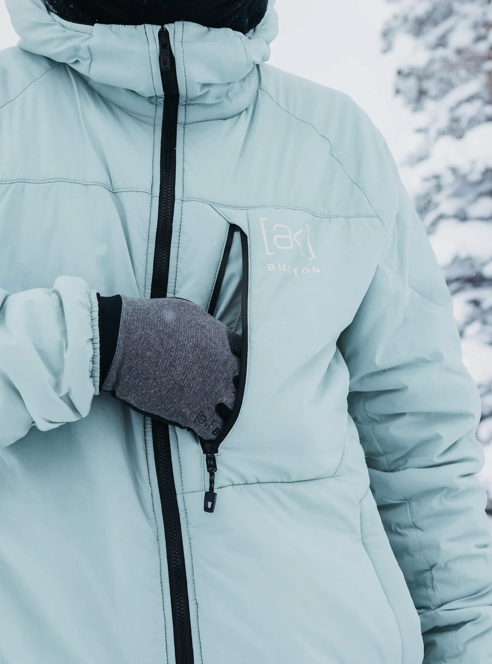 Men's [ak] Helium Hooded Stretch Insulated Jacket