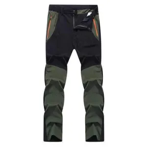 Mens Water-repellent Quick-drying Pants