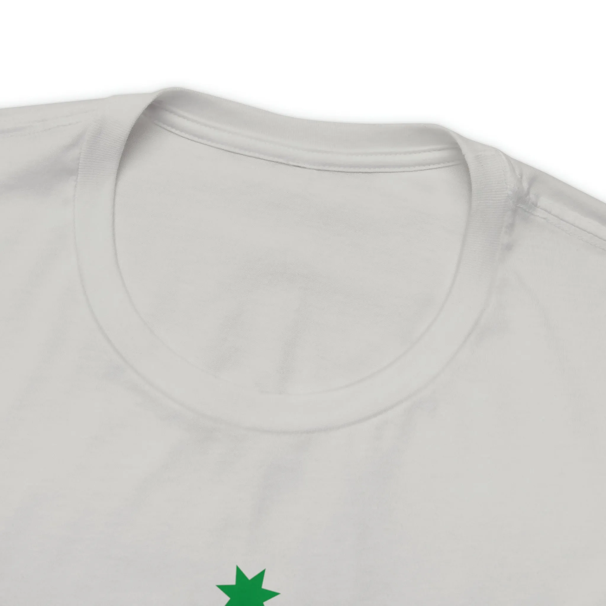 Merry Christmas Green Tree T-Shirt | Festive XMas Tee |  Bella Canvas 3001 Unisex | Happy Holidays Short Sleeve T-shirt