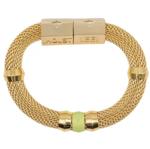Mesh Candy Bracelet Lime