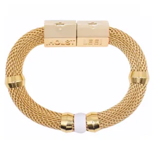 Mesh Candy Bracelet White