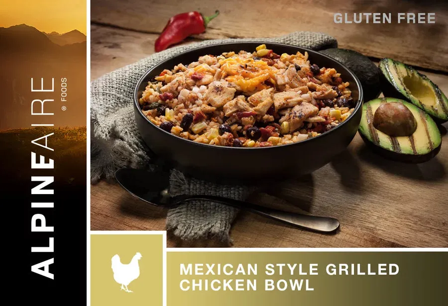 Mexican Style Grilled Chicken Bowl (Gluten Free)
