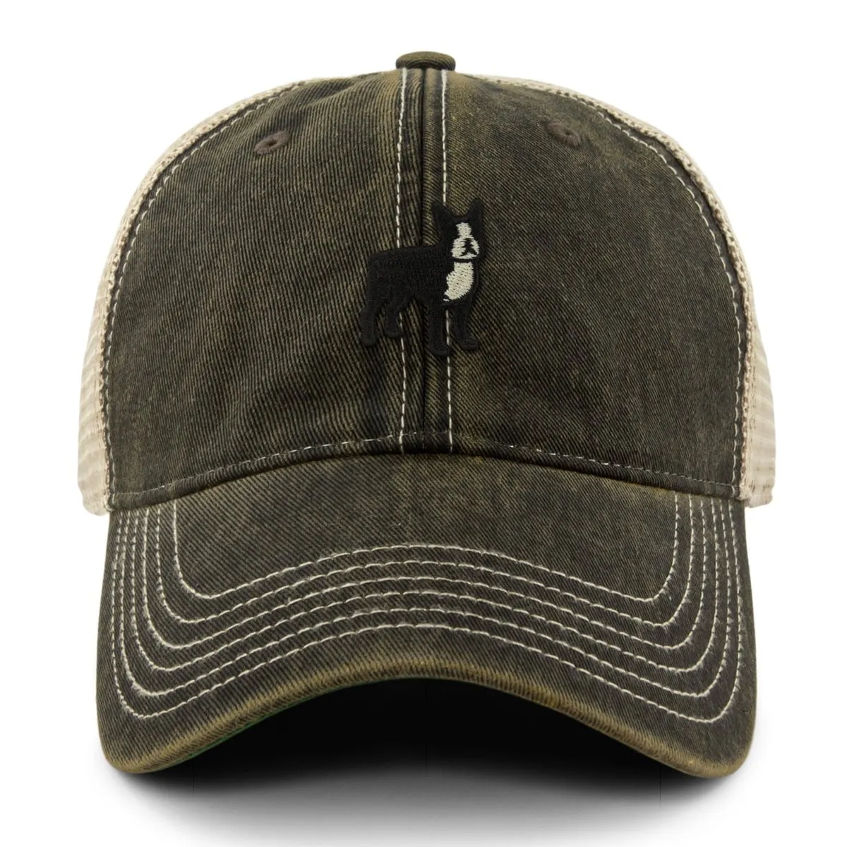 Mini Boston Terrier Dirty Water Trucker
