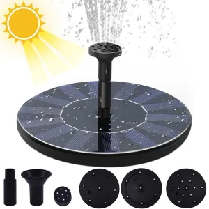 Mini Solar Outdoor Water Fountain for Pool and Garden