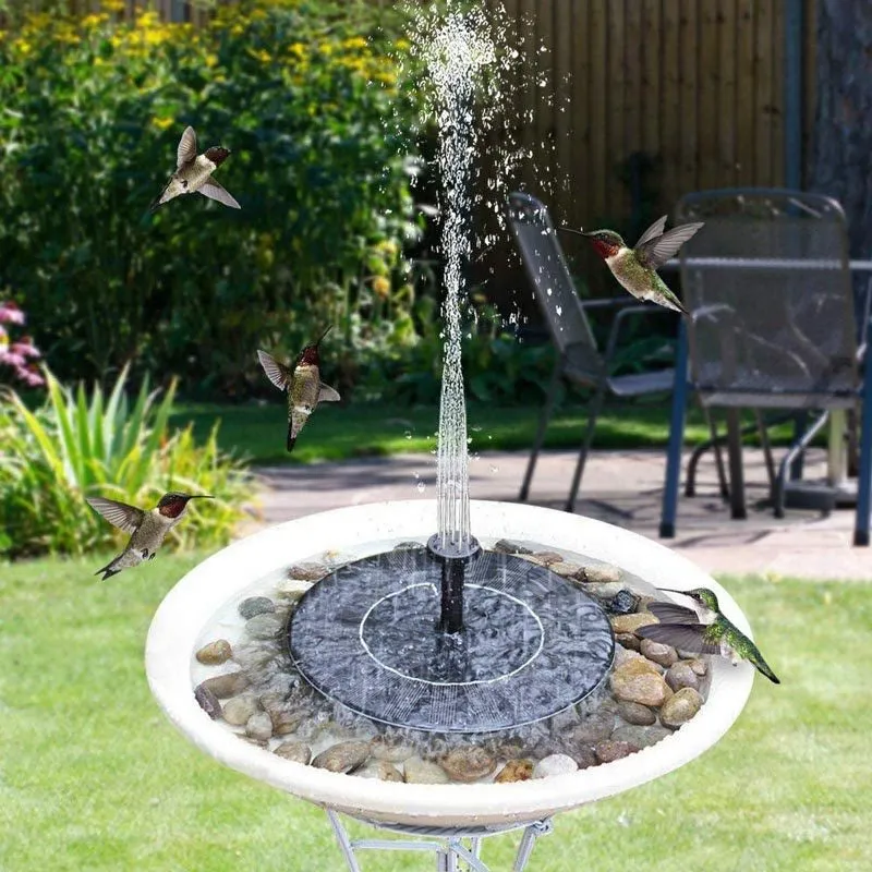 Mini Solar Outdoor Water Fountain for Pool and Garden