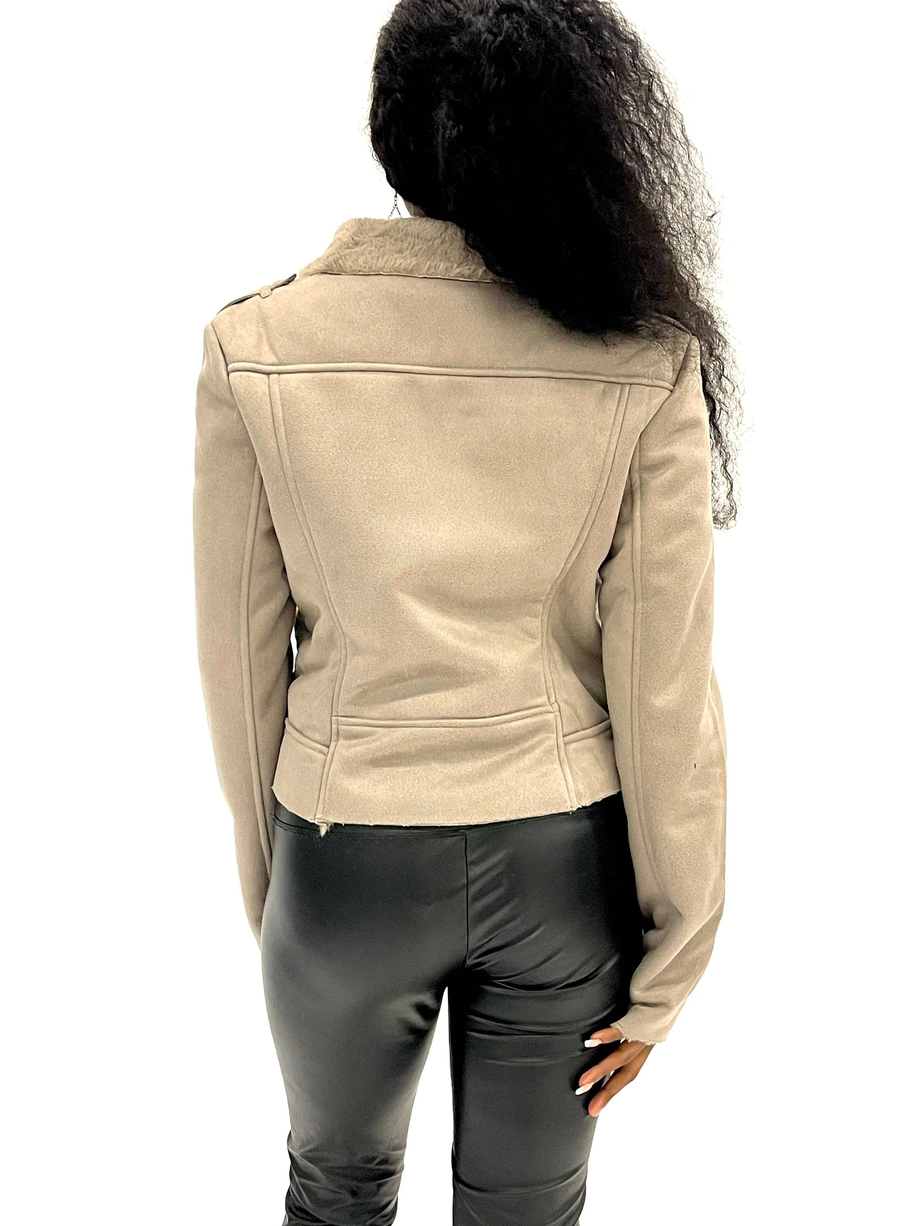 Mocha Fur Jacket