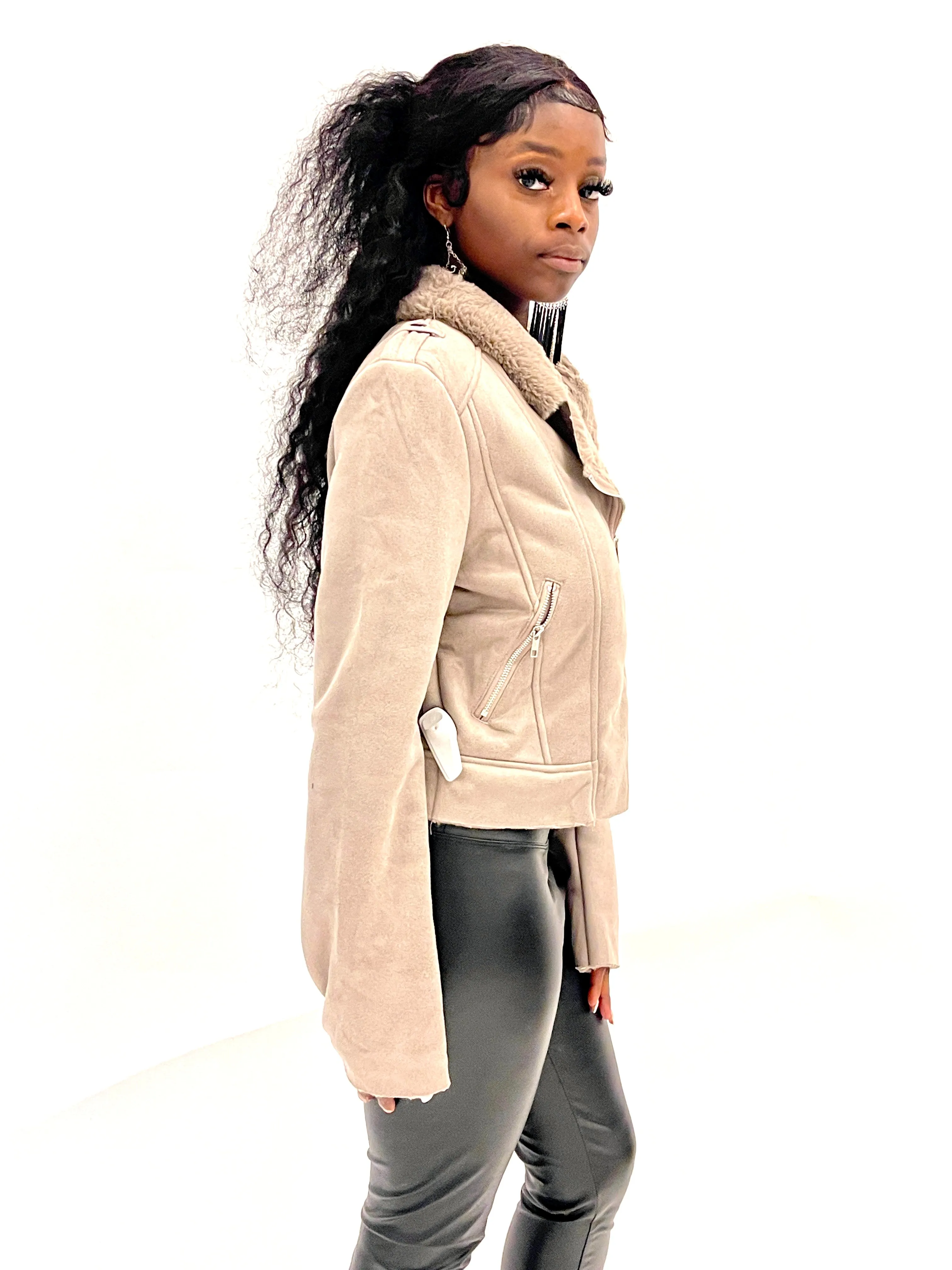 Mocha Fur Jacket