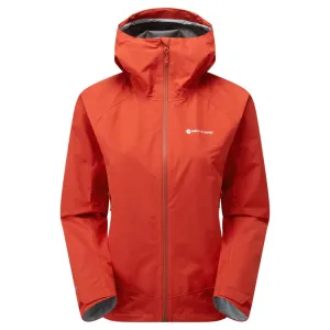 Montane Women's Spirit GTX Waterproof Jacket - Saffron Red
