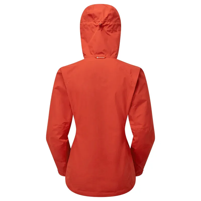 Montane Women's Spirit GTX Waterproof Jacket - Saffron Red