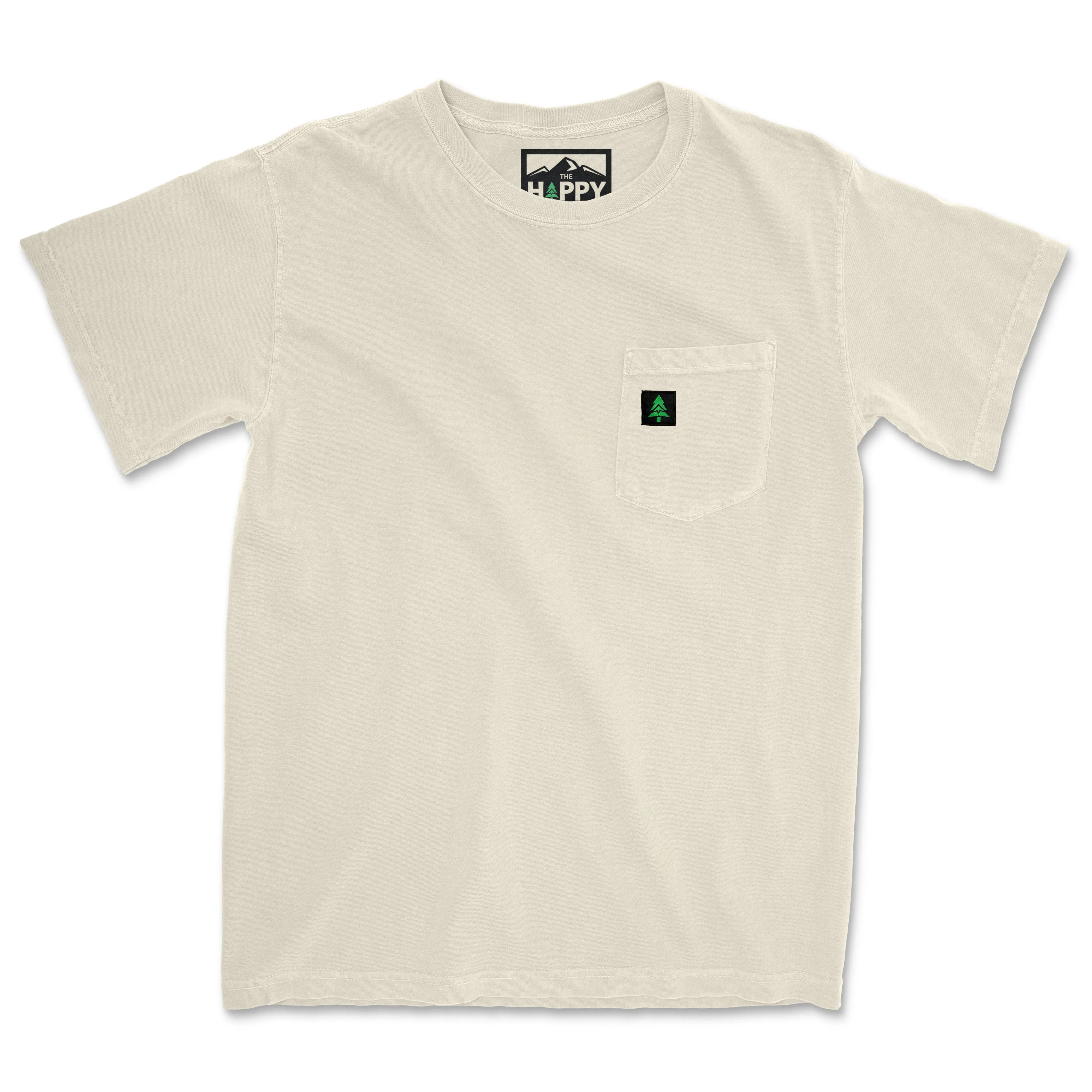 Mountain Tree Nature-Dyed Pocket T-Shirt