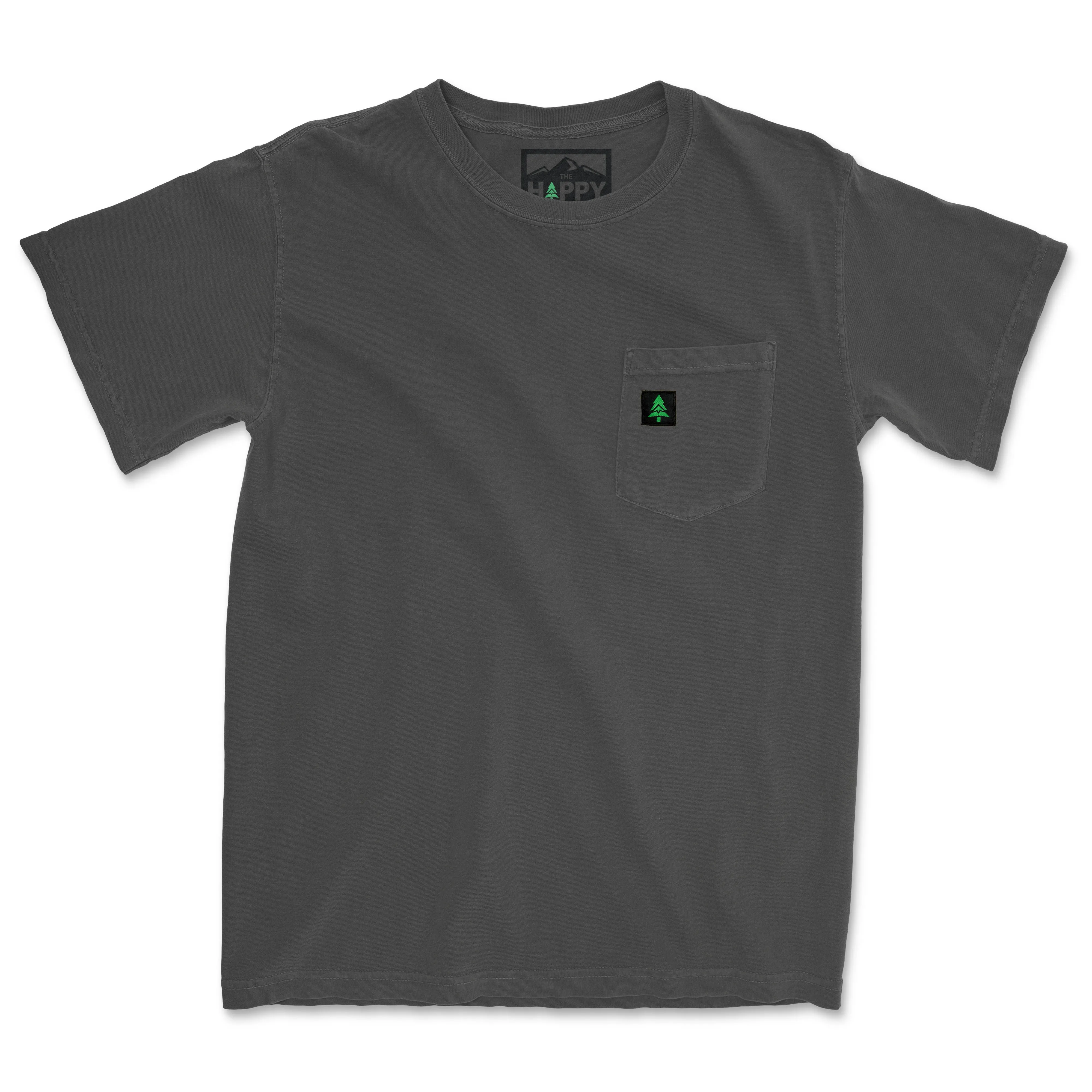 Mountain Tree Nature-Dyed Pocket T-Shirt