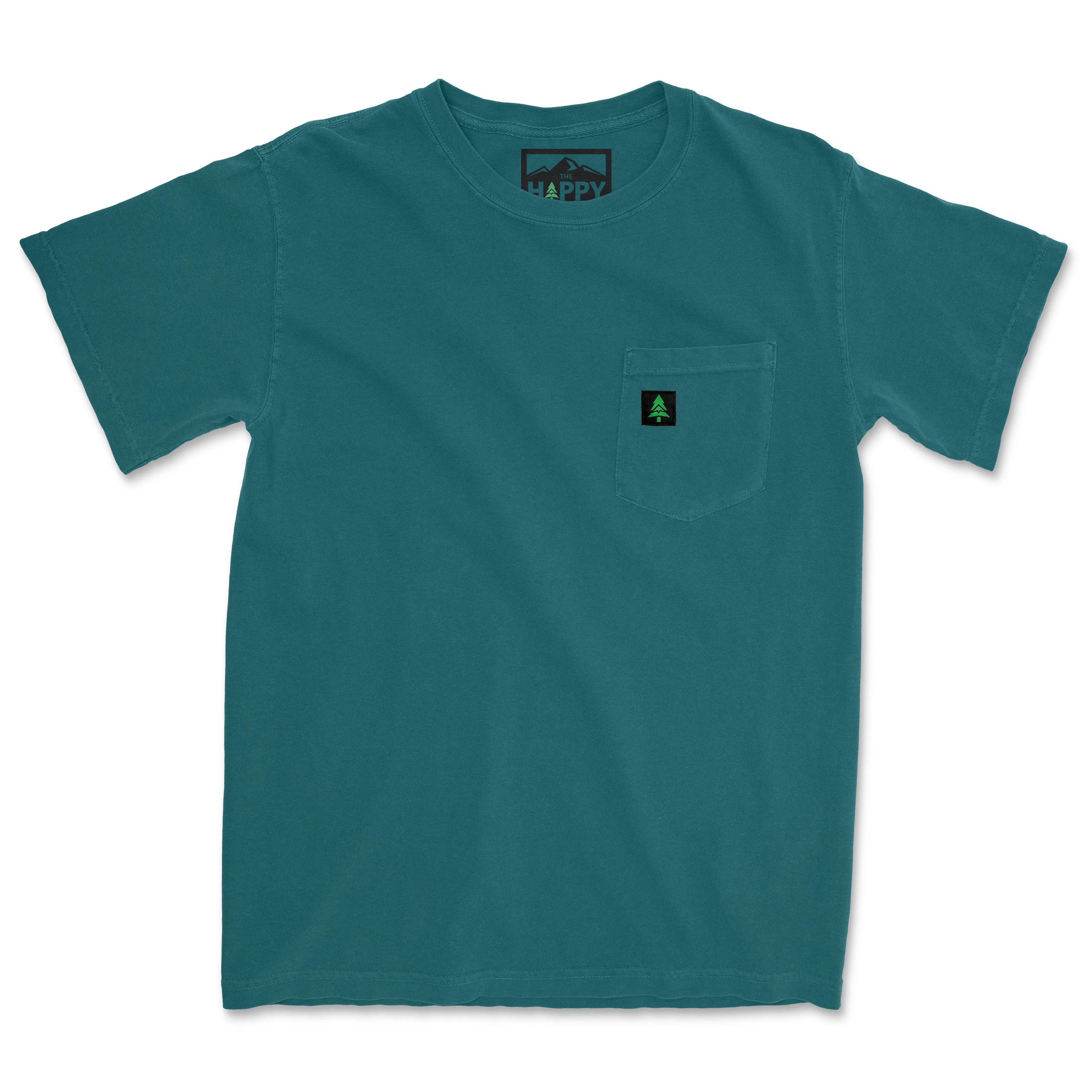 Mountain Tree Nature-Dyed Pocket T-Shirt