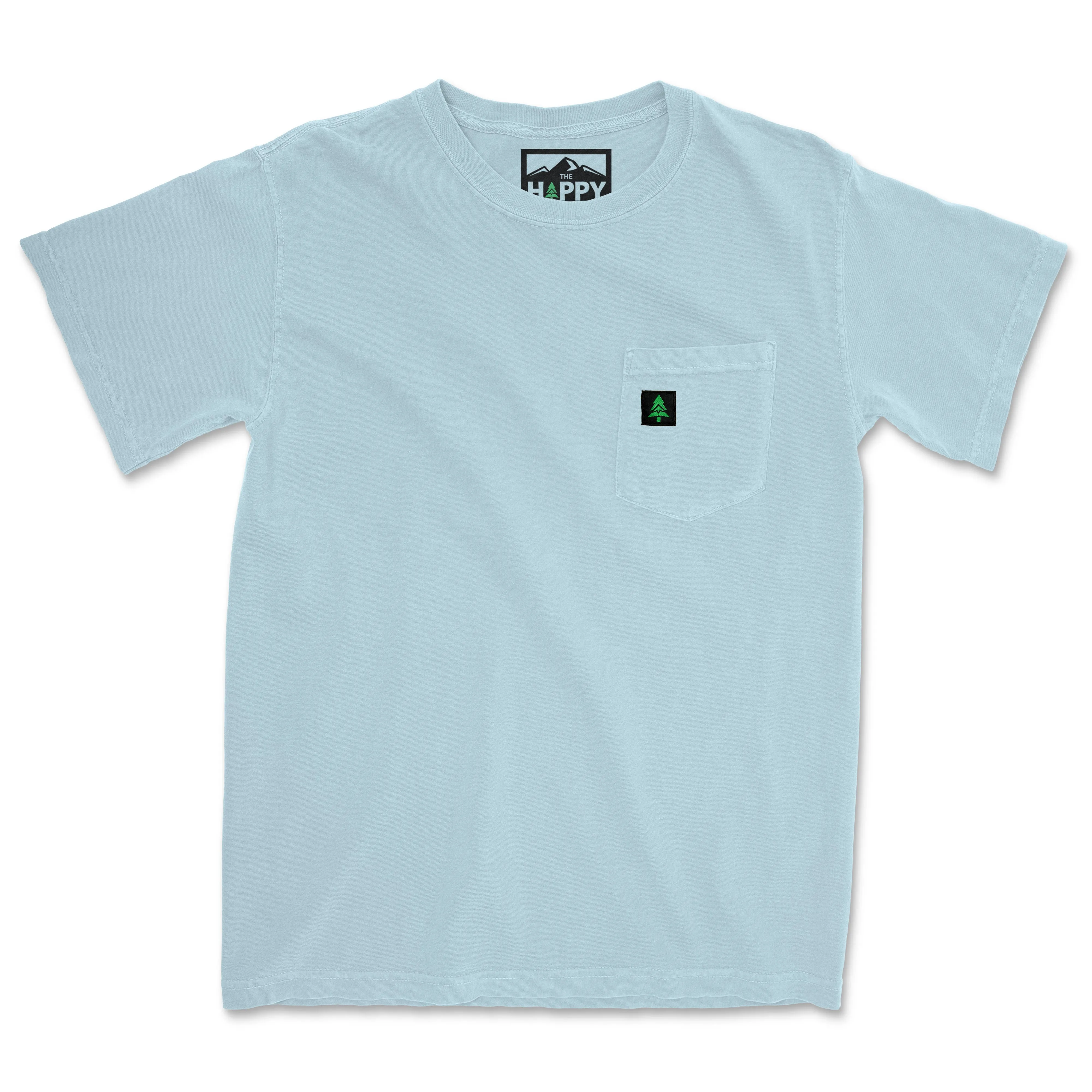 Mountain Tree Nature-Dyed Pocket T-Shirt