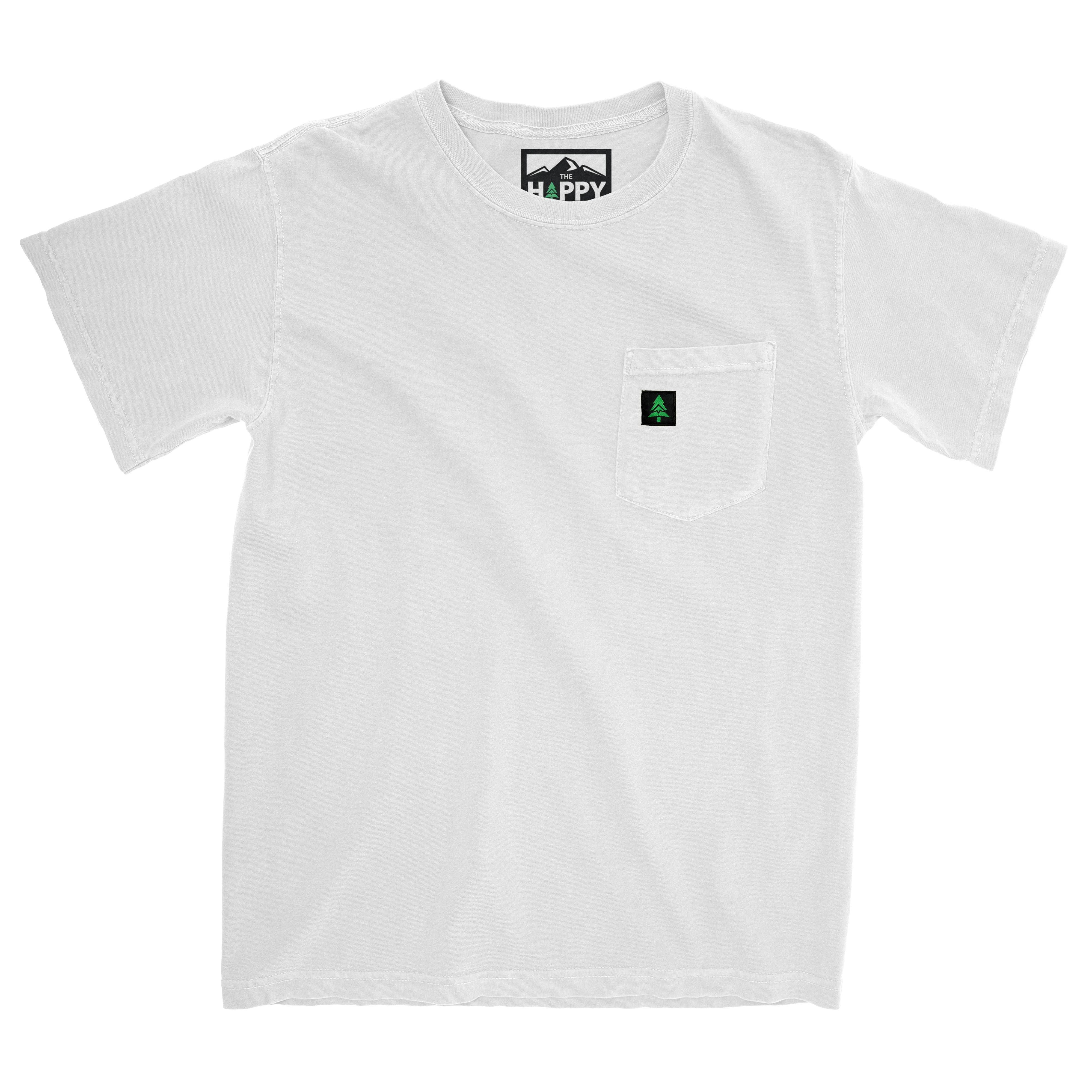 Mountain Tree Nature-Dyed Pocket T-Shirt