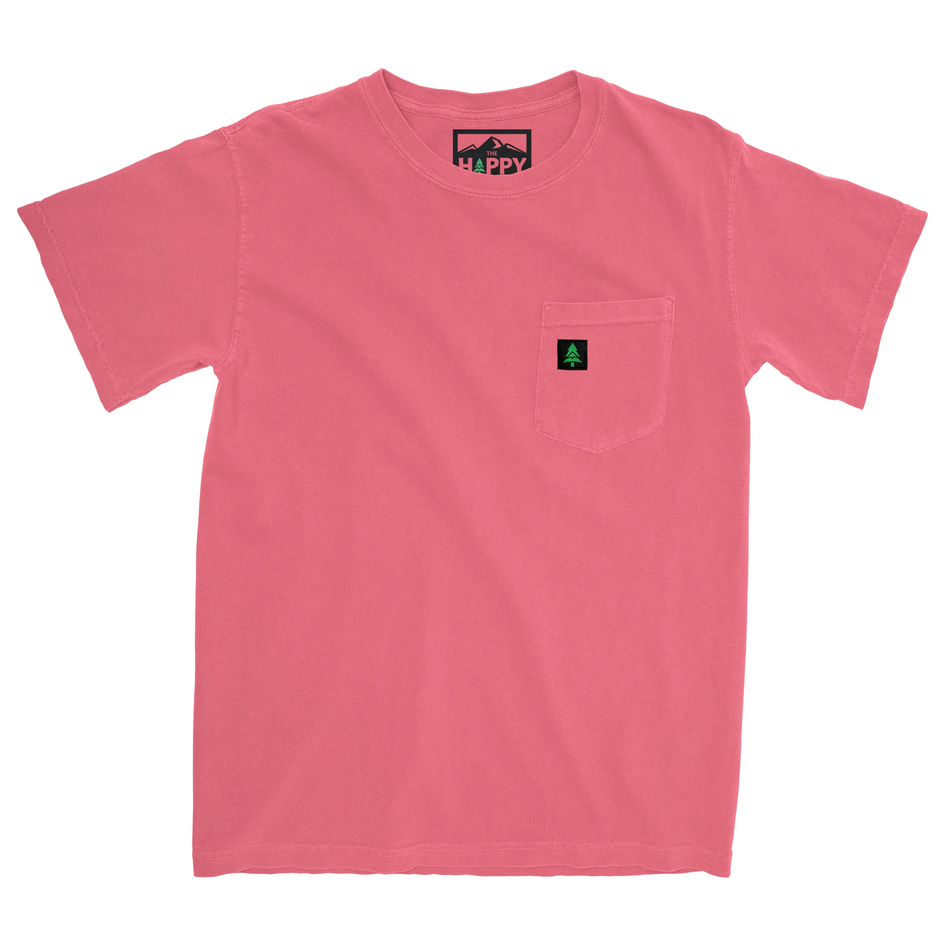 Mountain Tree Nature-Dyed Pocket T-Shirt