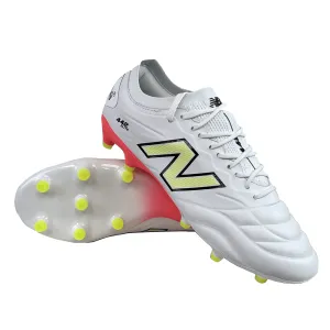 New Balance 442 v2 Elite FG - White/Energy Red/Hi-Lite