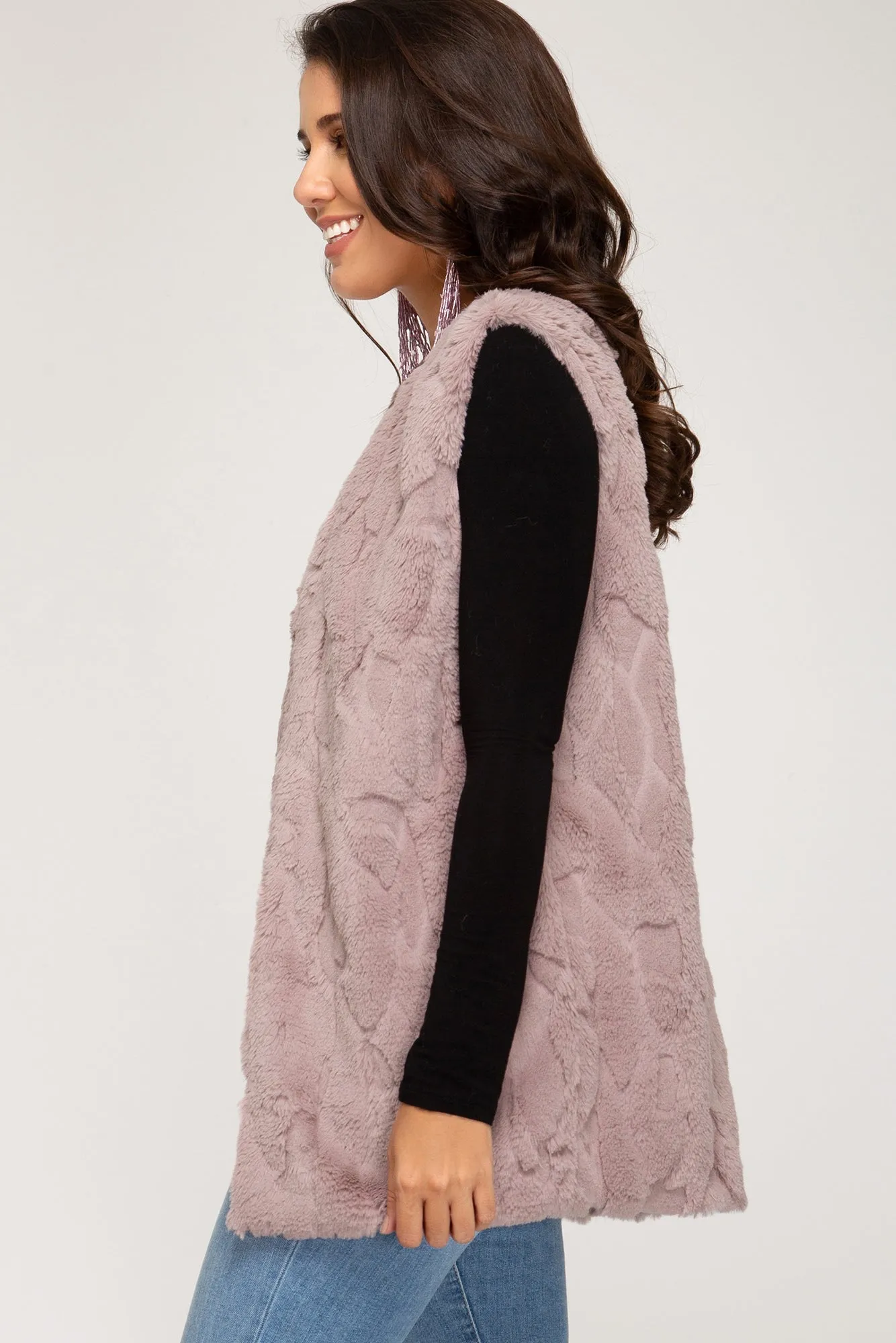 Nicolette Faux Fur Vest
