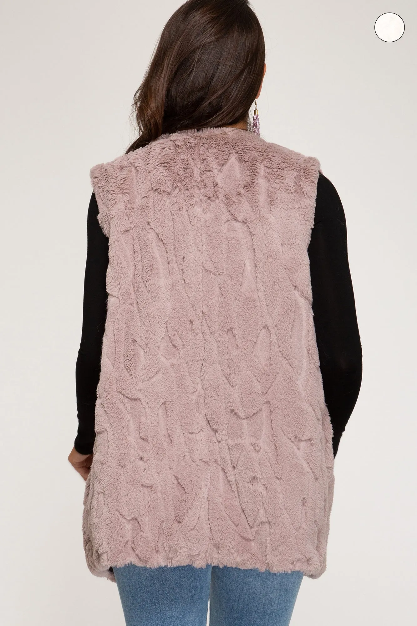 Nicolette Faux Fur Vest