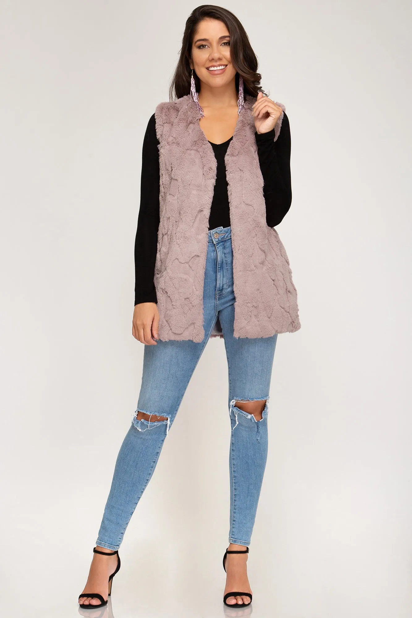 Nicolette Faux Fur Vest