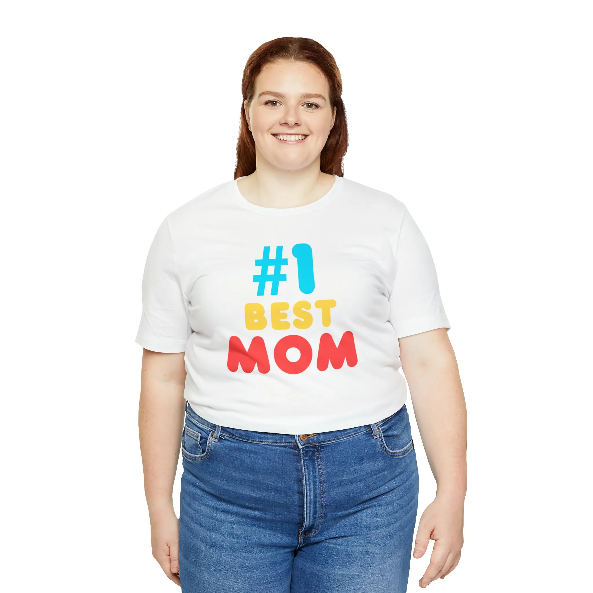 Number One Best Mom T-Shirt | Mother Bestie Tee |  Bella Canvas 3001 Unisex | Mama Short Sleeve Tshirt