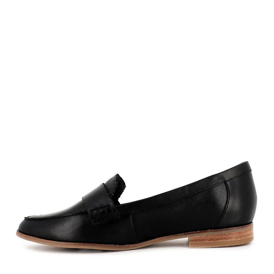 ORETA XF - BLACK LEATHER