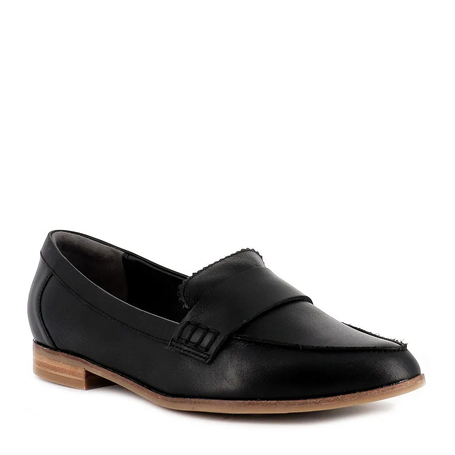 ORETA XF - BLACK LEATHER