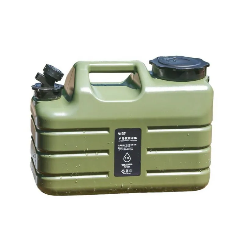 Outdoor Water Bin with Detachable Faucet Camping Bucket Water Tank Portable Water Canister No Leakage for Outdoor Travel Driving