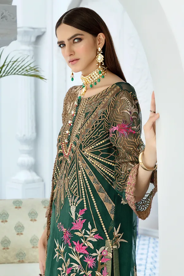 Pakistani Party Dress Chiffon Party Outfit # P2090