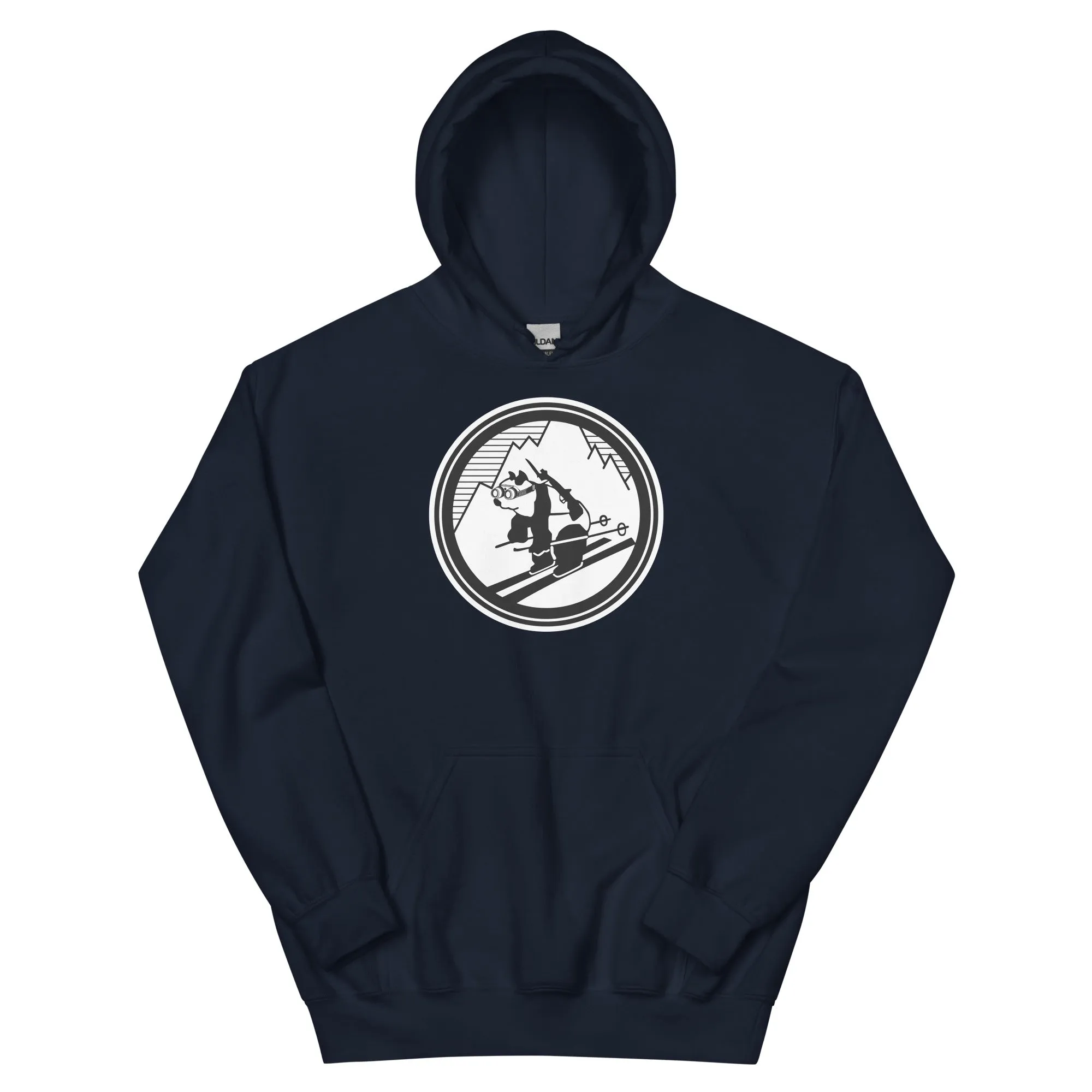 Pando Commando Night Fighter on Skies Hoodie