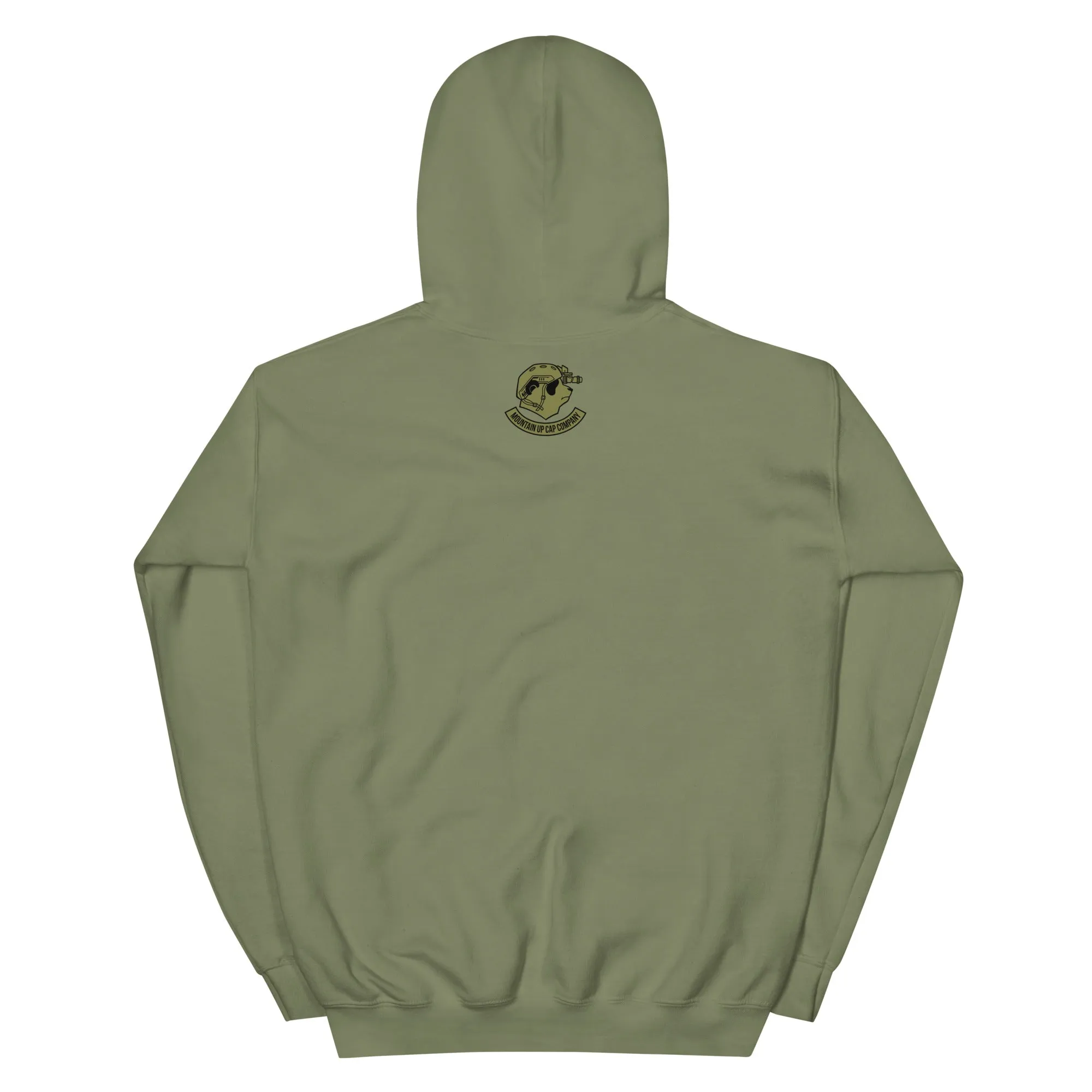 Pando Commando Night Fighter on Skies Hoodie