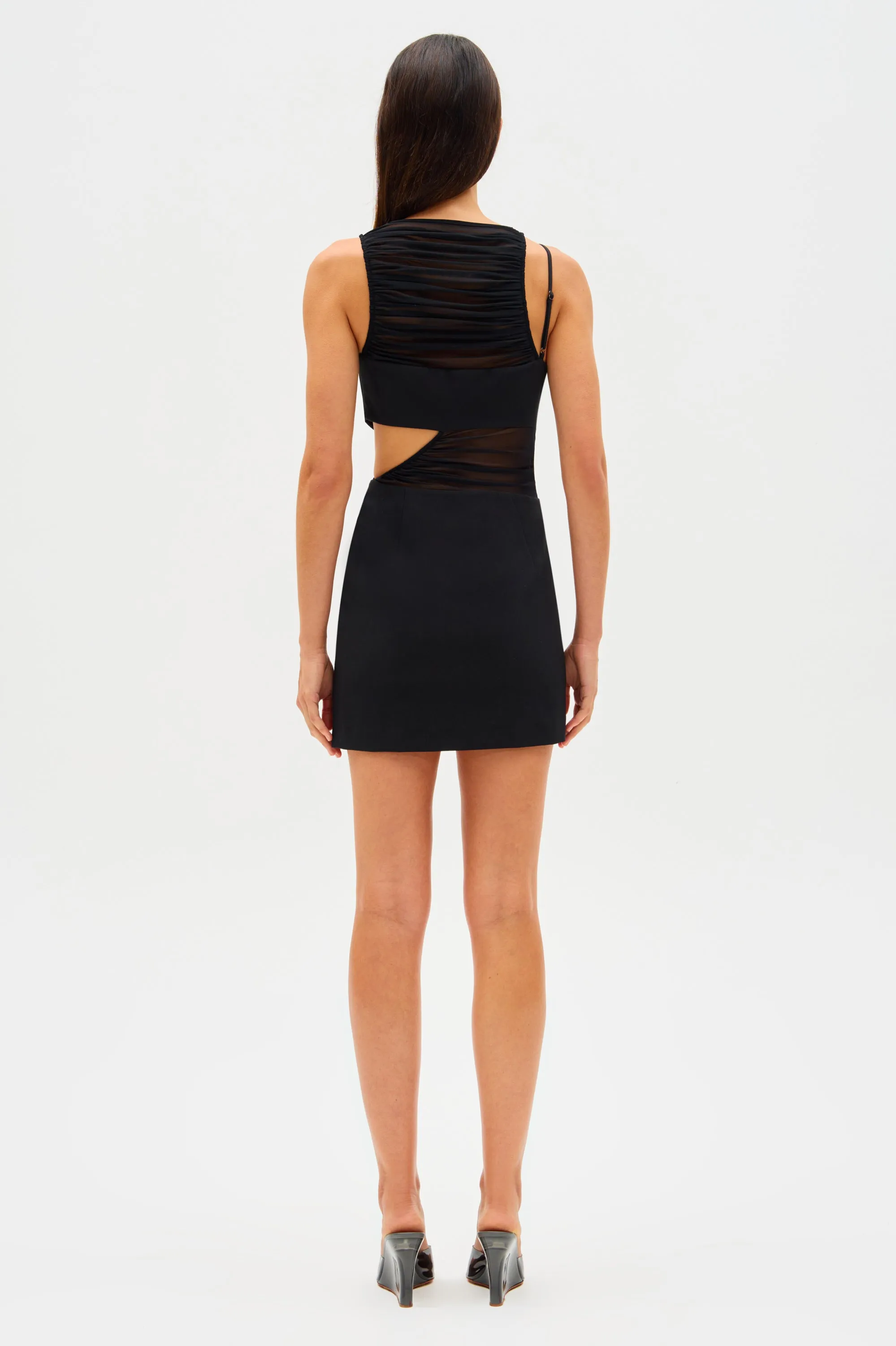 PATRICIA MESH MINI DRESS