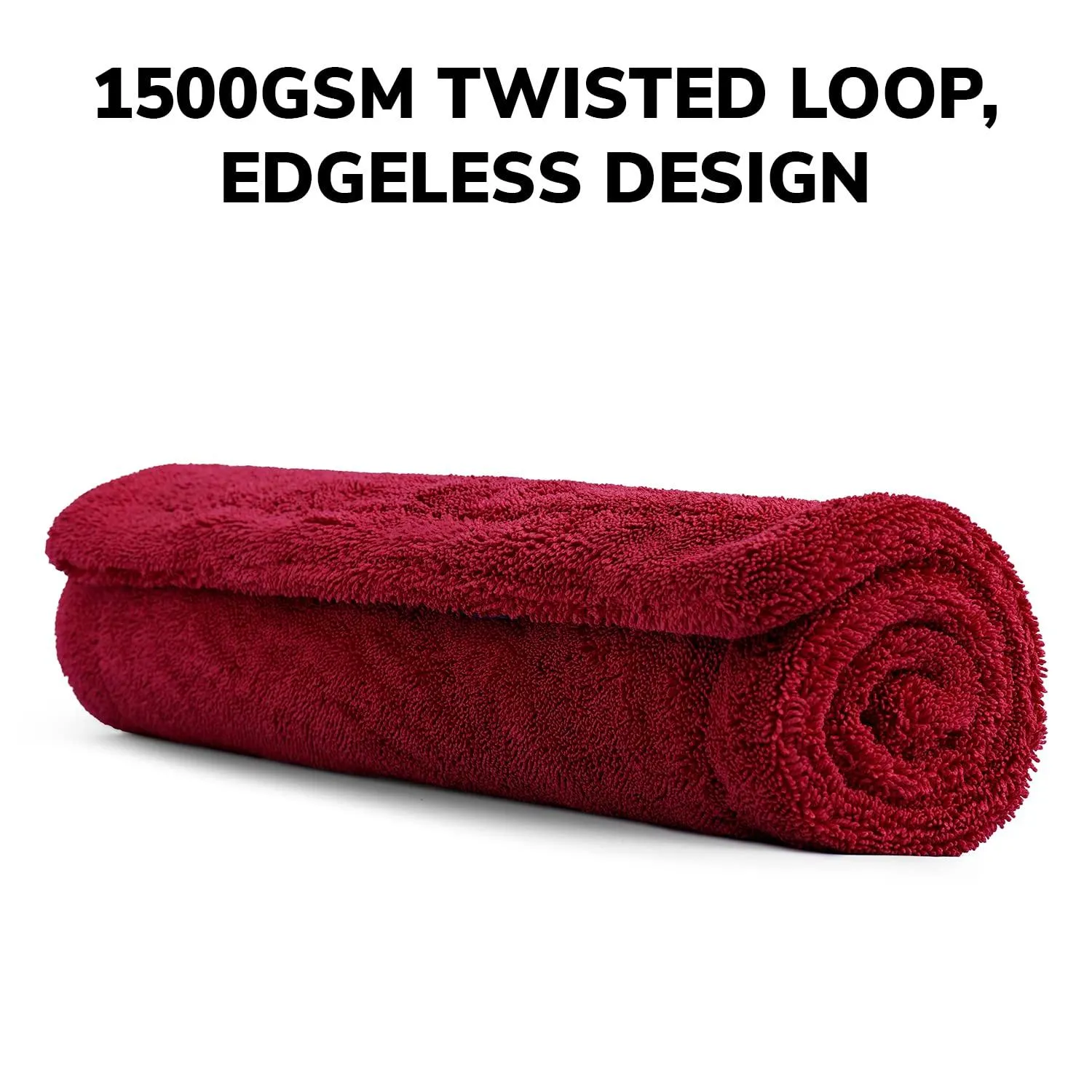 PCC Pure Magic 1500gsm Microfiber Drying Towel, 60x40cm