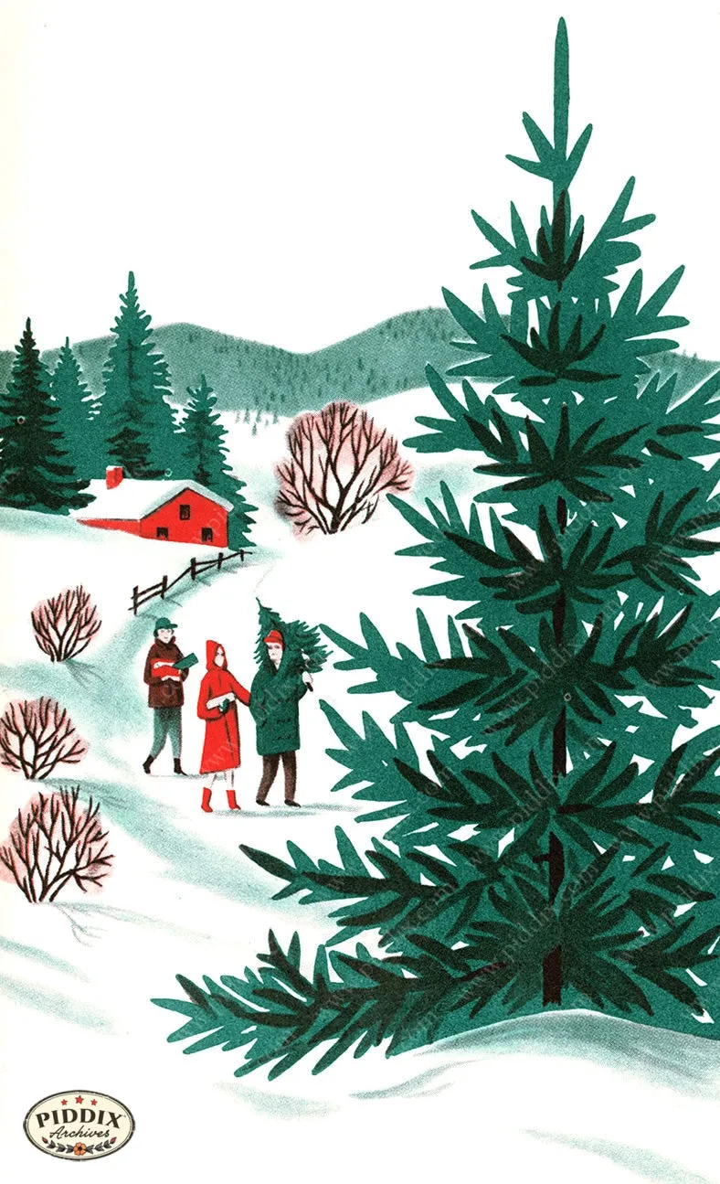PDXC21587a -- Christmas Snow People