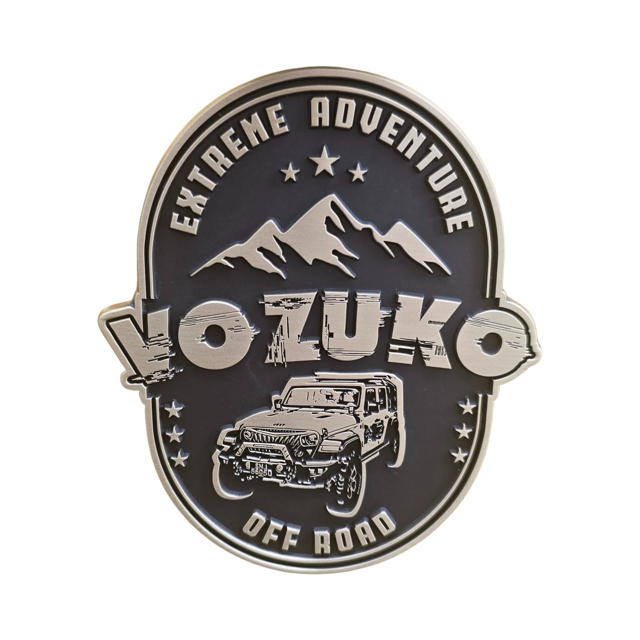 Personalized 3D Metal Car Sticker Custom Logo Accessories Decorative Jeep High Quality Decals Emblems