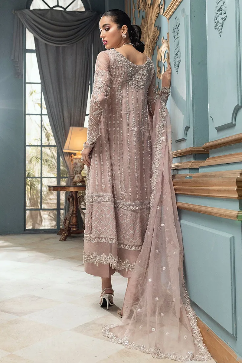 Pink Salwar Kameez with Silver Embellishments #PF308