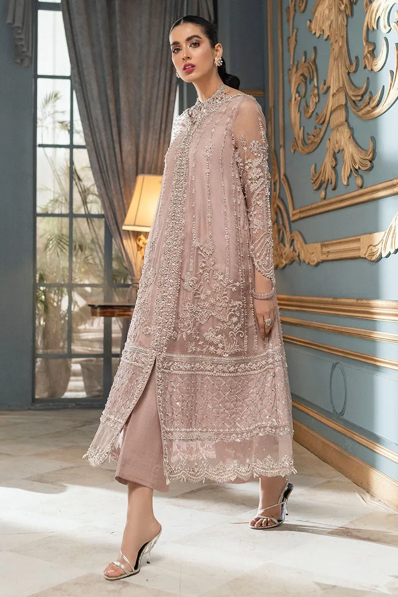 Pink Salwar Kameez with Silver Embellishments #PF308