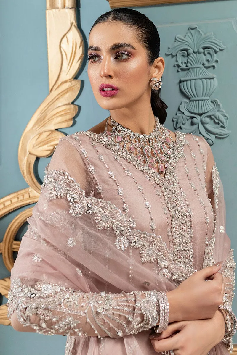 Pink Salwar Kameez with Silver Embellishments #PF308
