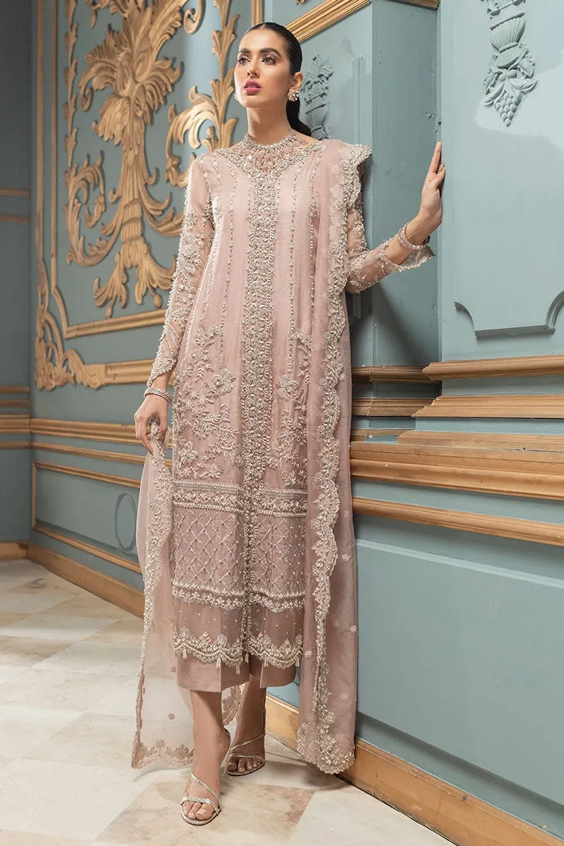 Pink Salwar Kameez with Silver Embellishments #PF308