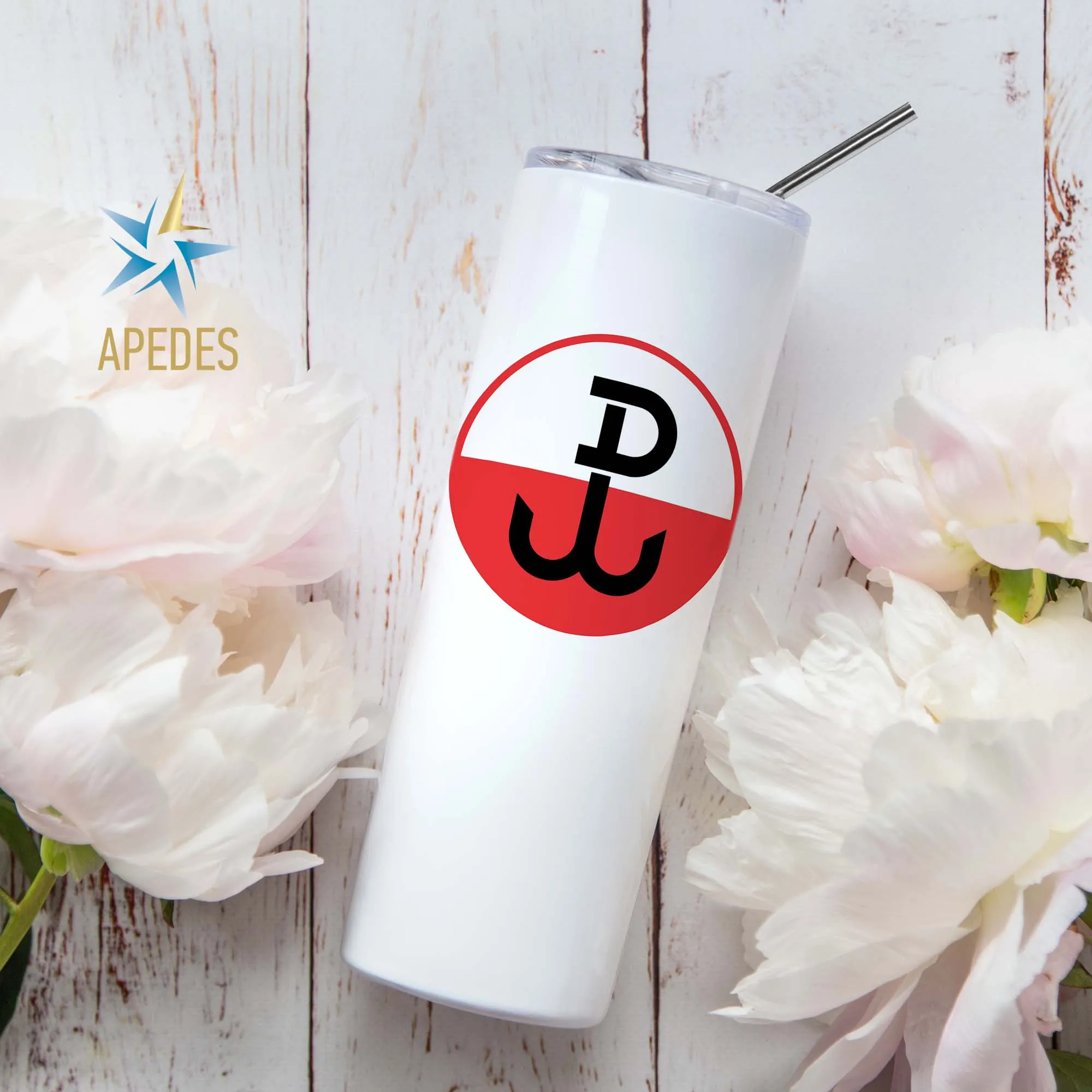 Poland Stainless Steel Skinny Tumbler 20 OZ