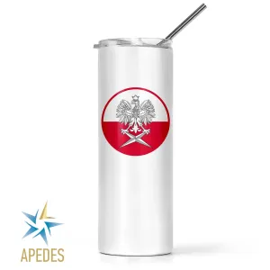 Poland Stainless Steel Skinny Tumbler 20 OZ