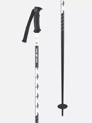 Power Aluminum Black Ski Poles