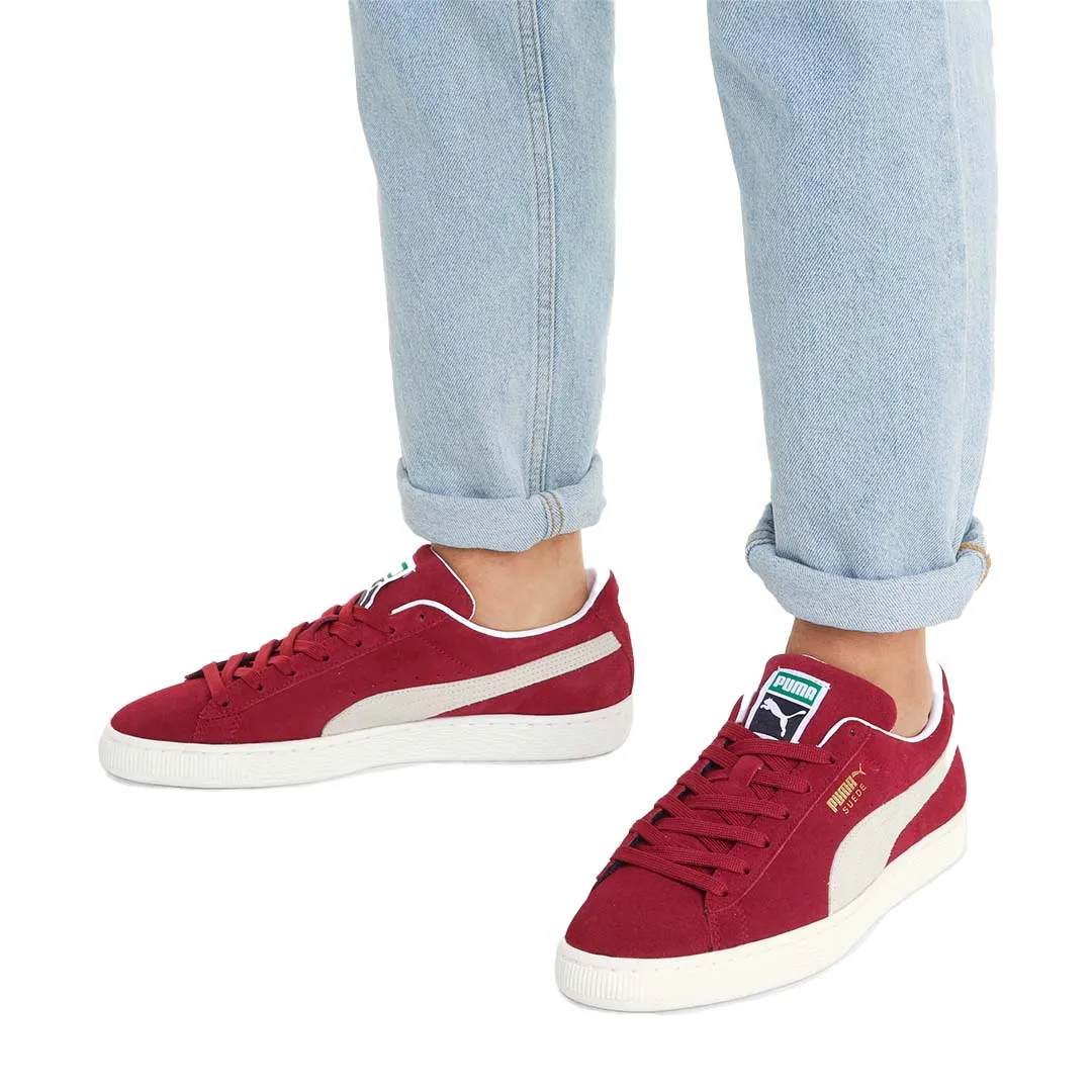 Puma Men Suede Classic XXI Cabernet-White | 37491506