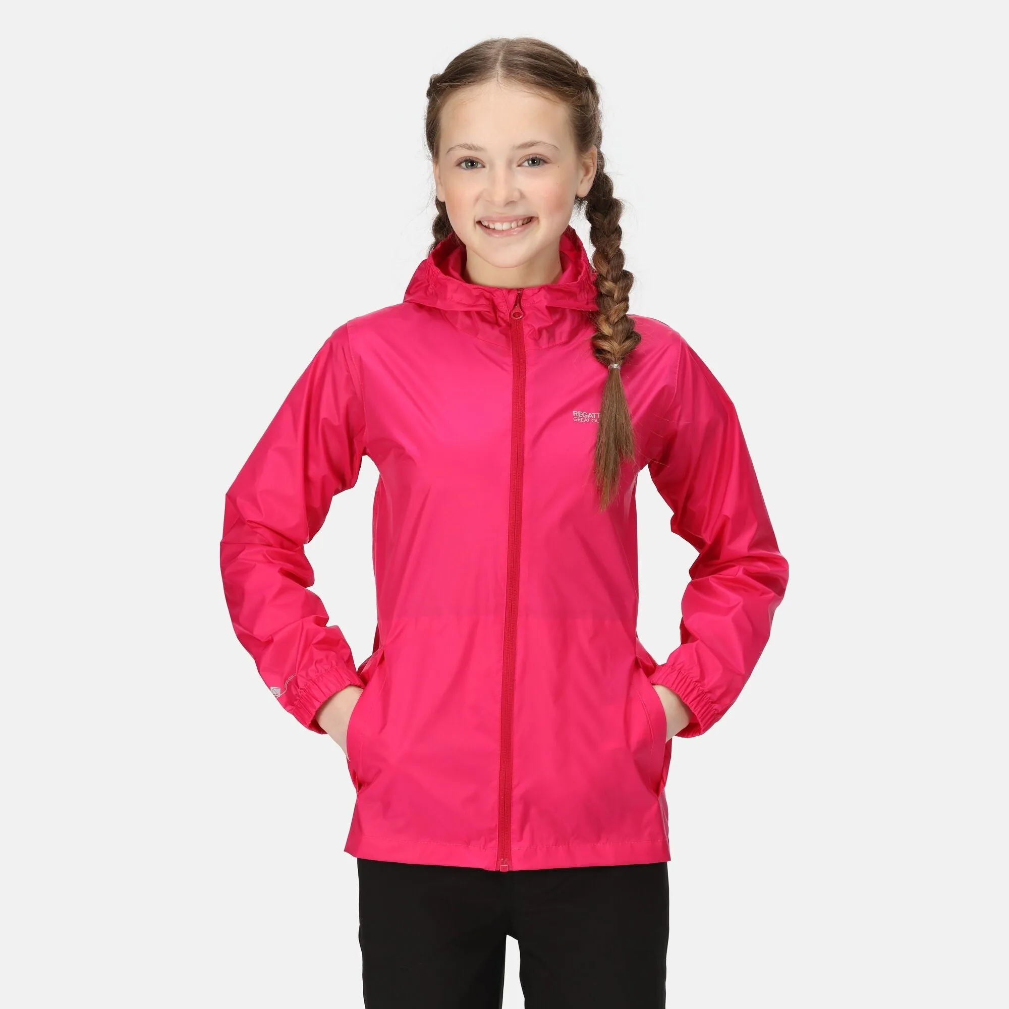 Regatta Kids' Pack It Waterproof Packaway Jacket III