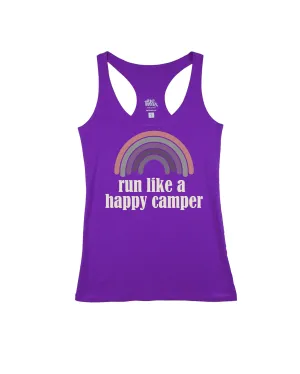 Retro Rainbow Run Like a Happy Camper