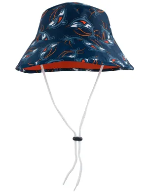Reversible Bucket Sun Hat - Smoky Orca