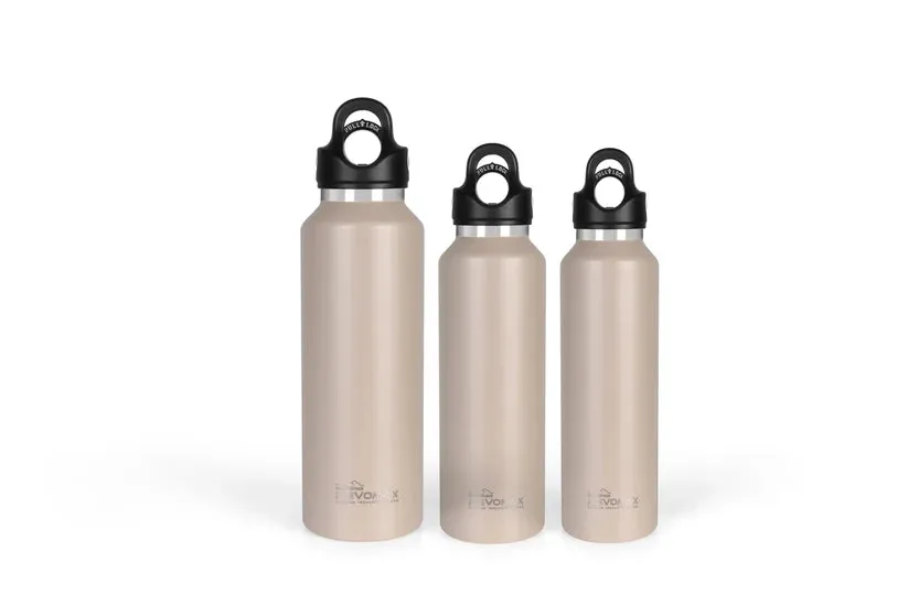 Revomax Insulated Flask Beige