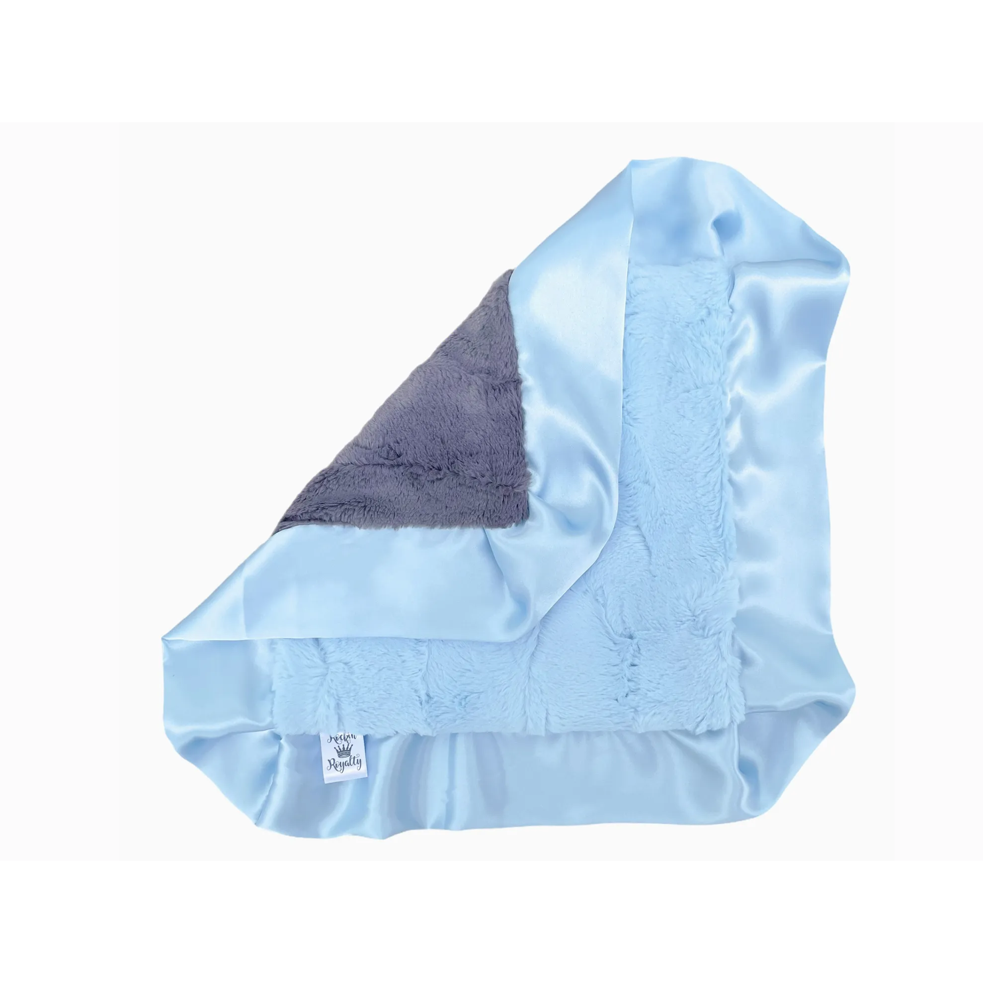 Rockin Royalty Storm Cloud Luxe Cuddle Lovie