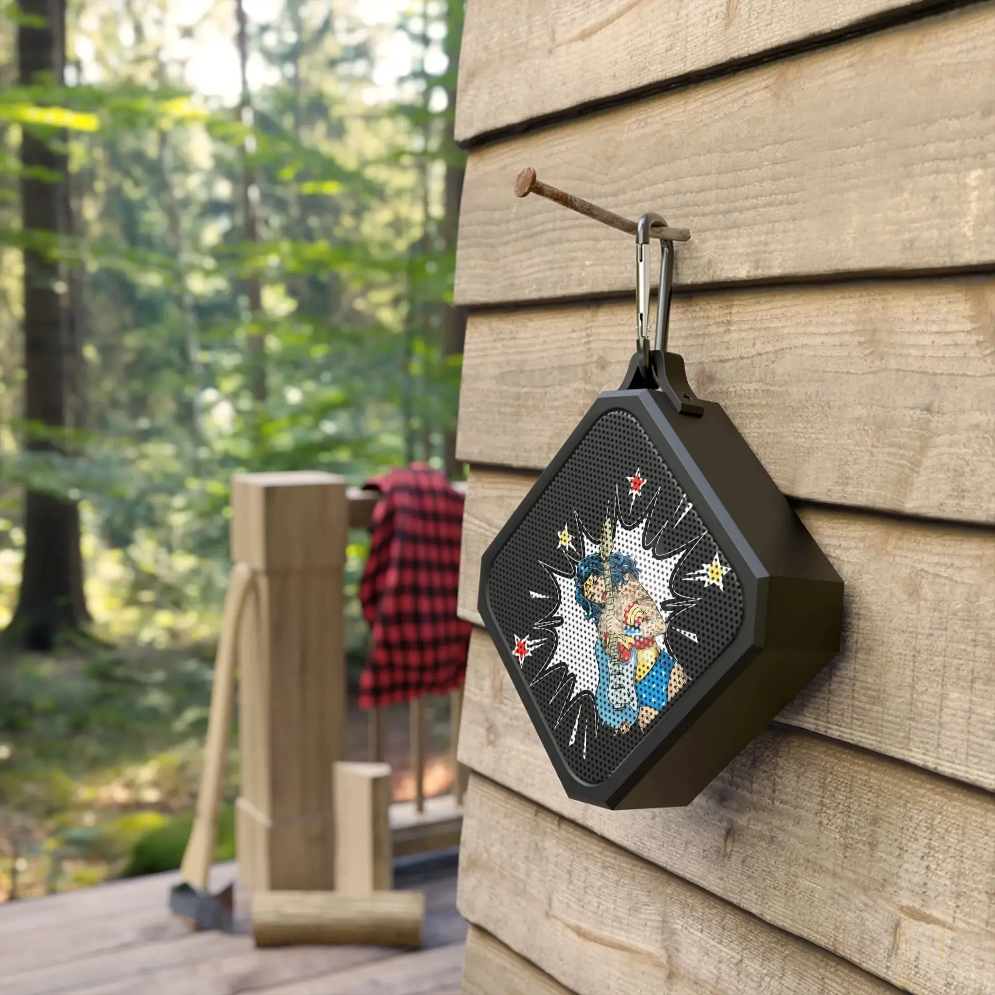 Rockstar Wonder Woman Outdoor Bluetooth Speaker