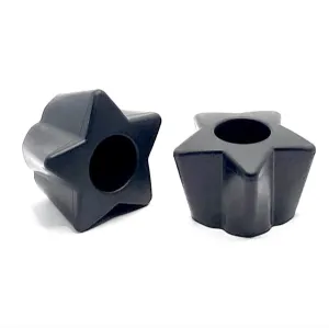 RollerStuff Twinkle Toes Bolt On Toe Stops Paul Stanley Black