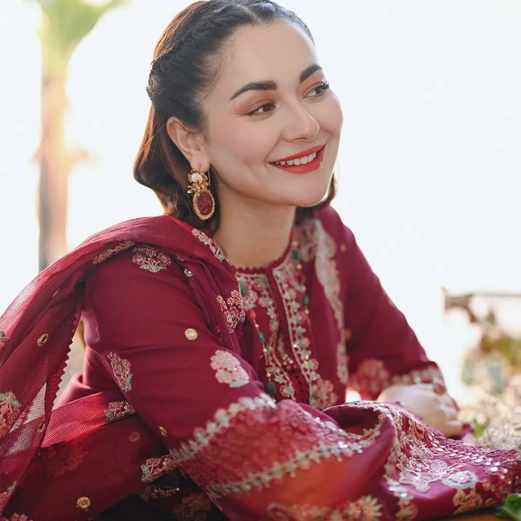 Royal Embroidered Kameez Trouser Pakistani Eid Dress